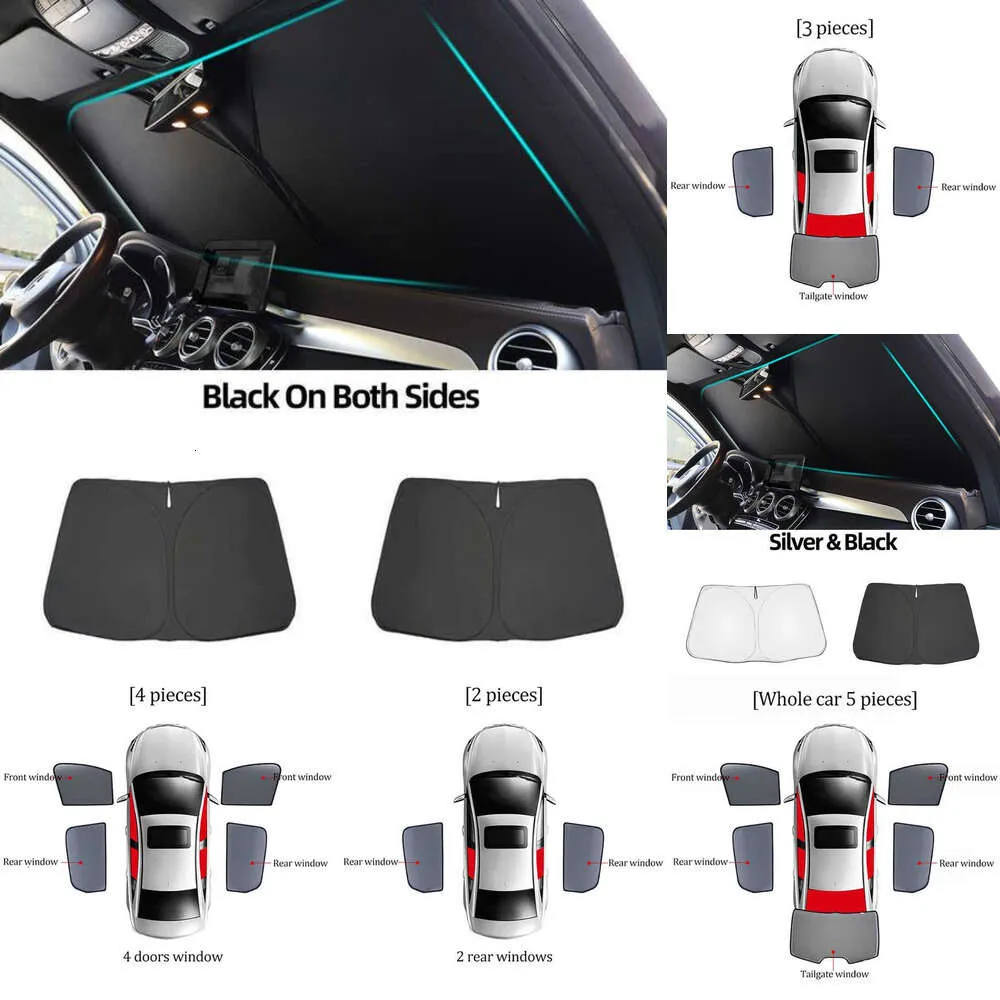 Nuevo para Audi Q2 GAB 2015-2023 Q 2 Coche magnético parasol protector lateral para ventana de bebé visera delantera trasera marco del parabrisas cortina