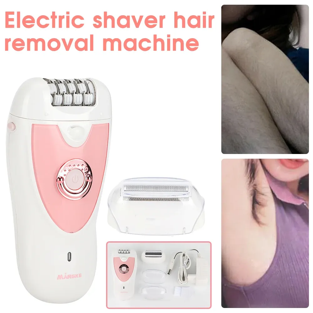 Epilator handheld elektrische epilator vrouwen scheerschoener gezicht full body haar remover poten bikini oksel haarverwijdering depilator oplaadbaar