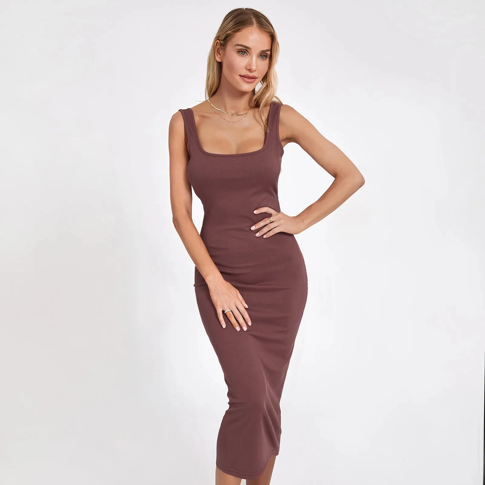 ワンピース 02029-6 Modern Classic Sleeveless Dress DHgate.com:Womens Sleeveless Bodycon Midi Dress - Elegant