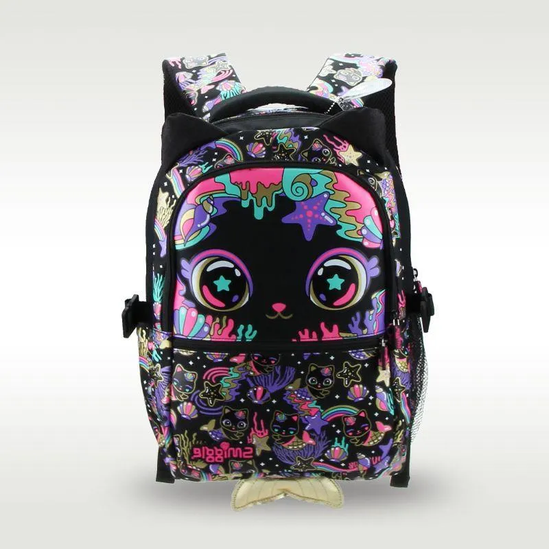 S Black Cat 230729 Smiggle Female 16 Schoolbag Kids Origin