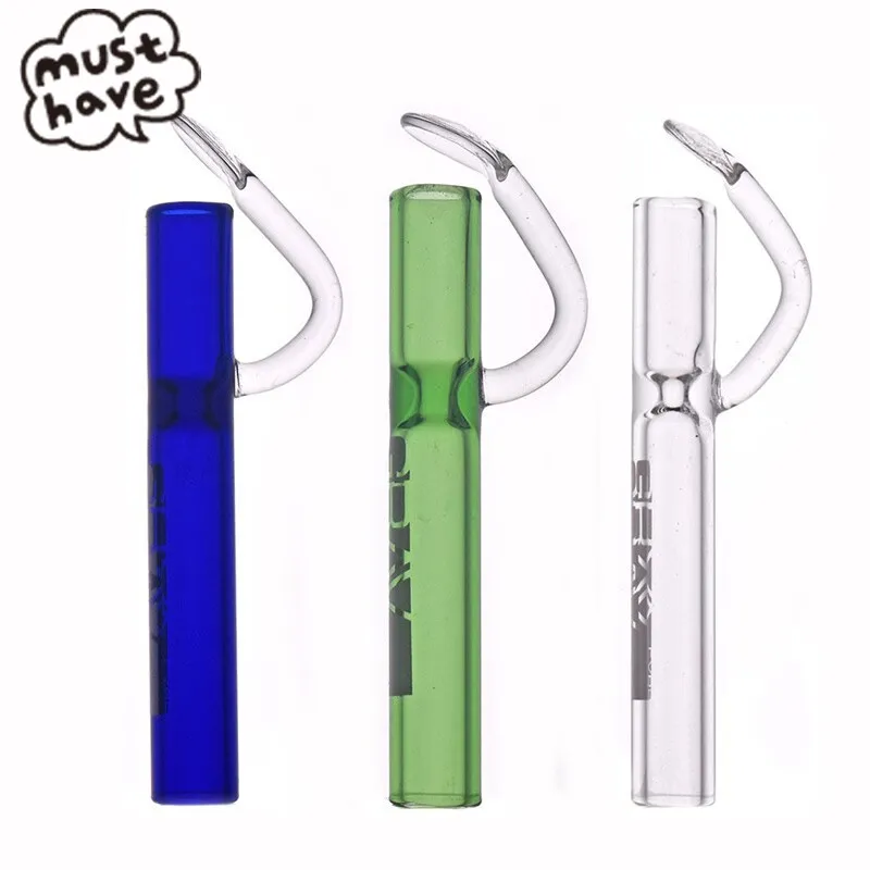 Commercio all'ingrosso mini tubo di paglia da fumo da 8 cm a buon mercato colorato CONCENTRATO TASTER Cera Fumatore Dabber bruciatore a nafta Tubi per Dab Rigs Bong