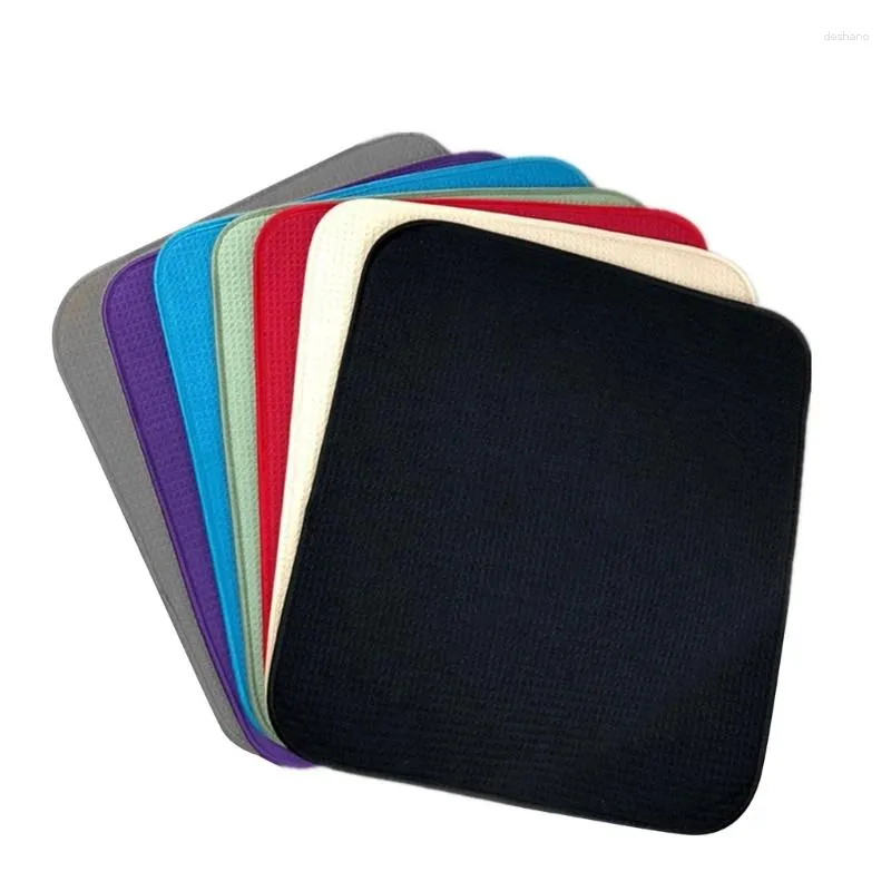 Tapis de Table grand tapis de vidange d'évier absorbant tapis de sèche-vaisselle réversible pour comptoir de cuisine