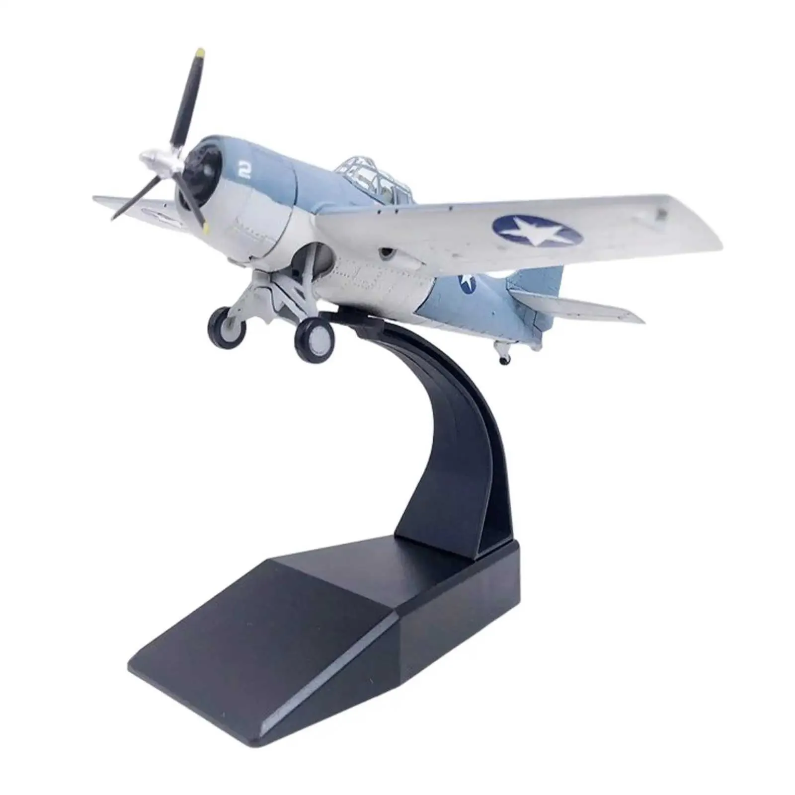 US Plane Model 1:72 Scale 3D Alloy Simulation Ornament Fighter Model Toy for Living Room Home Table Decor Accessory