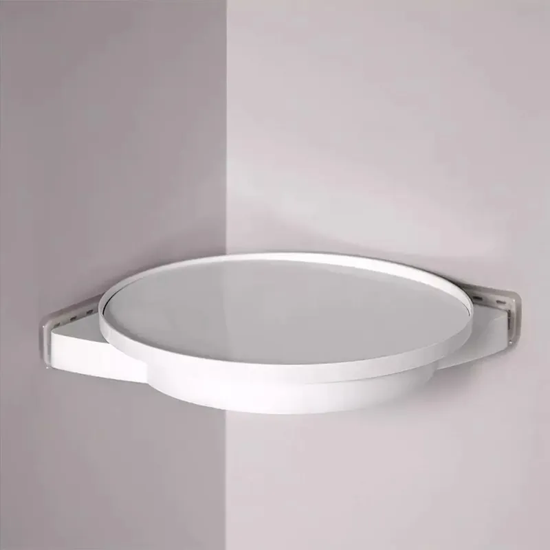 2024 salle de bain 360 degrés rotatif Triangle étagère toilettes Instahang étagère rotative étagère d'angle étagère