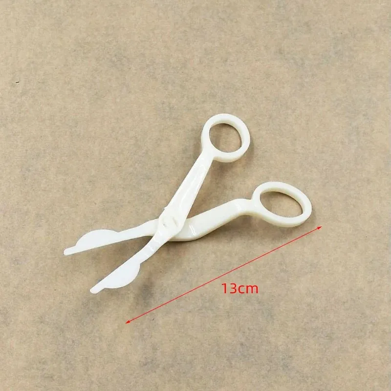 Flower Scissors Cake Flower Nail Splastic Piping Confectionery Nails Ice Cream Decorating Baking Tool DIY Pastry Bracket