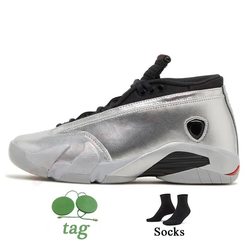 Top Quality 14s Basketball Shoes jump man Flint Grey 14 Gym Red Thunder Black White Laney Metallic Silver Light Ginger Hyper Royal Last Shot Mens