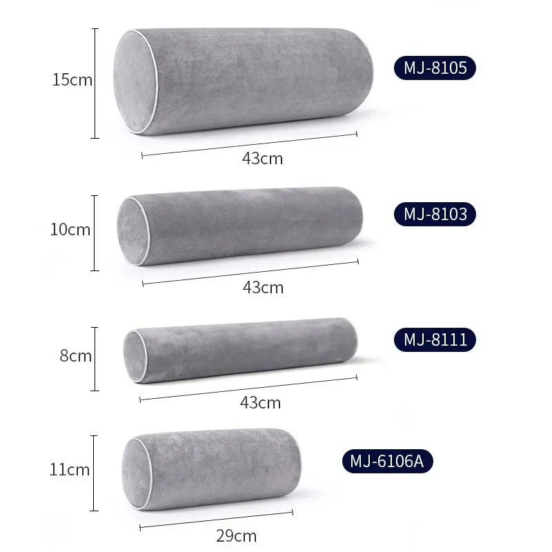 Novo 2024 Memória Algodão Algodão Pillow Pacholle Proteção do pescoço coluna vertebral Lombar Pillow Pillow para travesseiros ortopédicos adormecidos