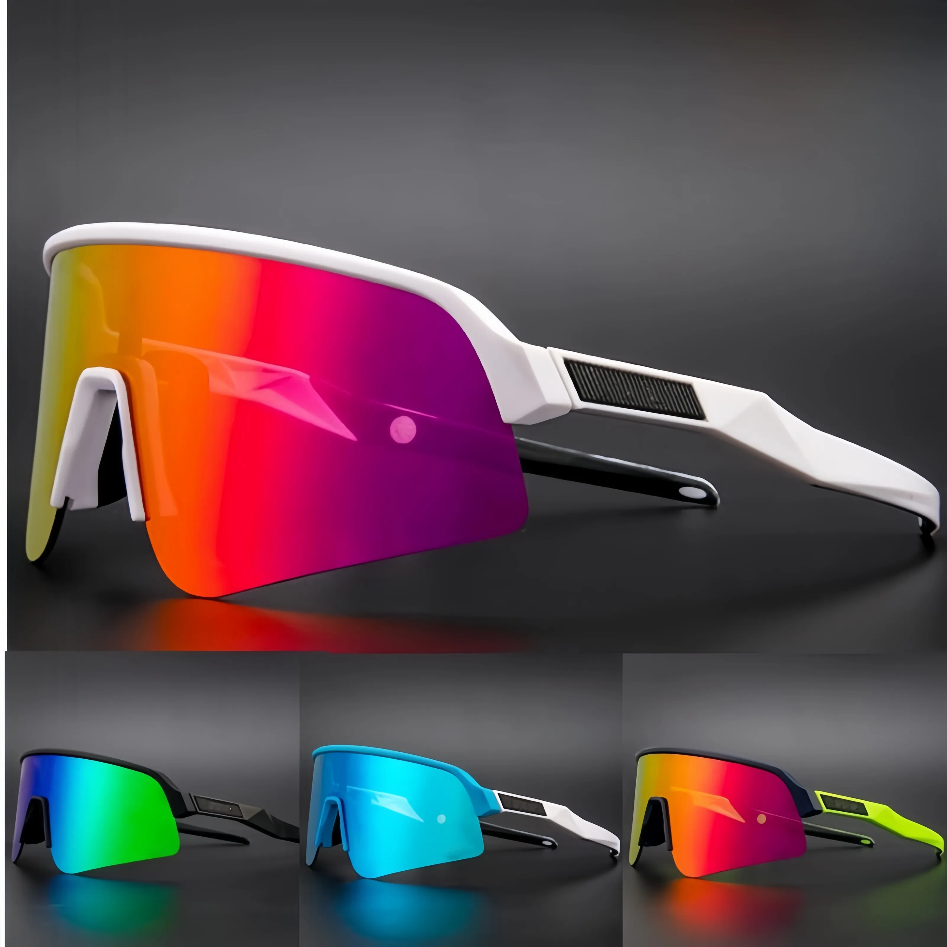 Designer OK Óculos de sol Ok, óculos de ciclismo resistentes a UV Ultra Light Polarized Eye Protection Outdoor Sports Running and Driving Goggles 2024 Presente