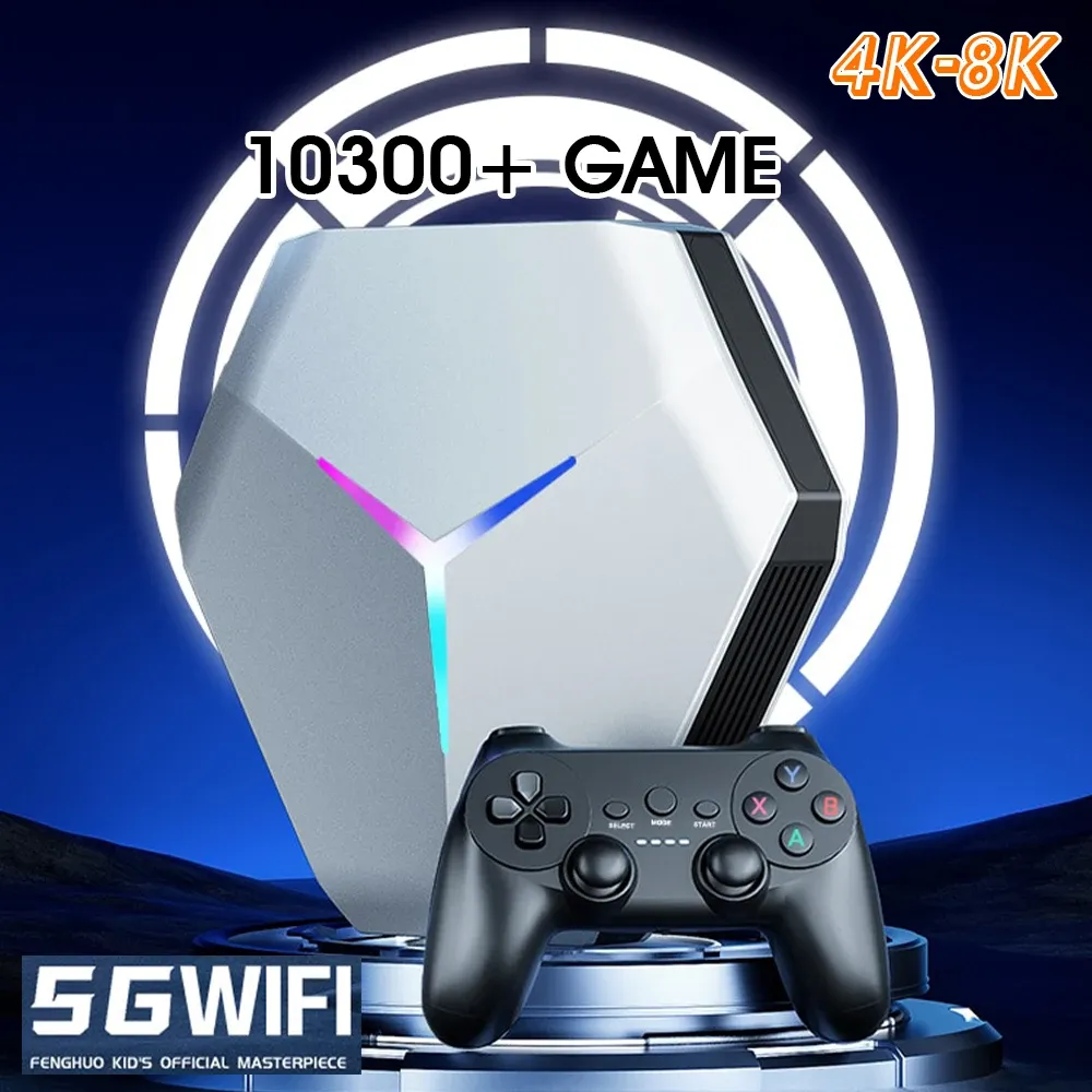 Konsolen 4K8K 5G WIFI Spielekonsole TV/Cloud Computer/Spiel Unterstützung für drei Systeme Führen Sie 3A-Spiele in mehreren Sprachen aus