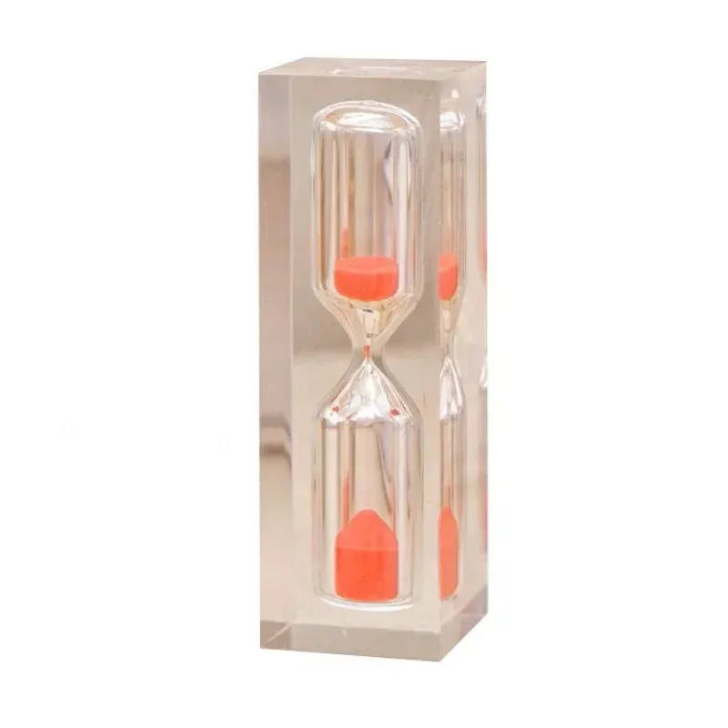 3 Minutes Transparent Hourglass Acrylic Sandglass Dental Kids Sandglass Tooth Brushing Timer Kitchen Sand Clock Timer Gift