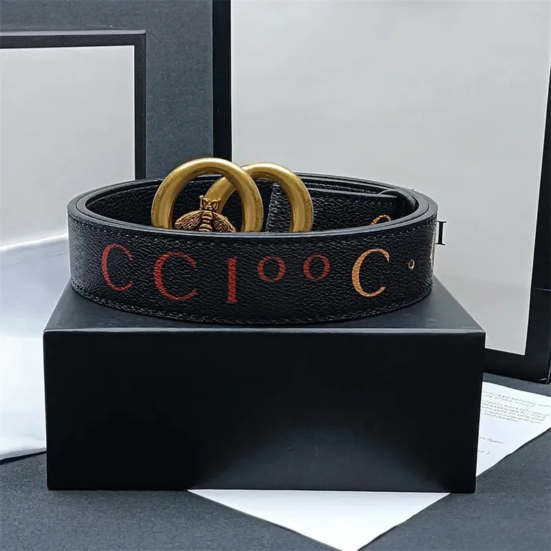 Designer quiet belts for women head genuine leather belts Gold Buckle Casual Business Strap fashion mens wholesale gift