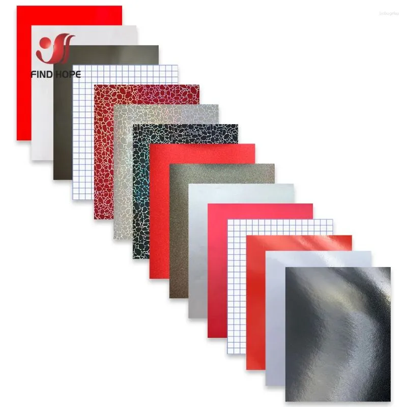 Pencere çıkartmaları 15pcs 12 "x10" Paket Yapıştırıcı El Sanatları 13 Çeşitli Renk 2 Transfer Film Mektubu DIY Posta Kutusu Çıkarma Dekoru Cricut için