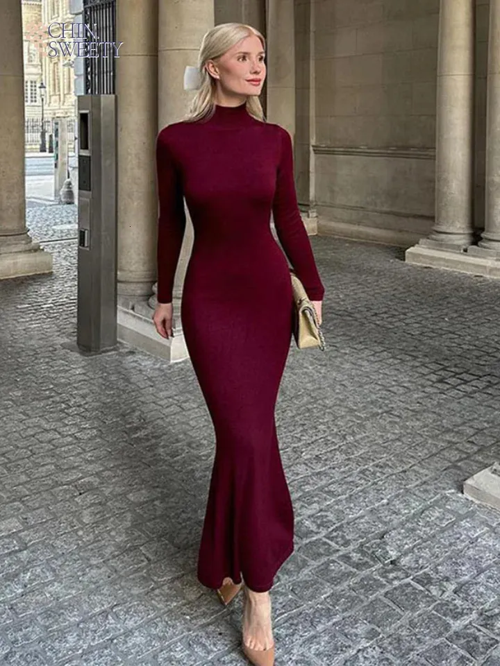 chinese dress ladies Elegant Madrid Gown in Lipstick Red