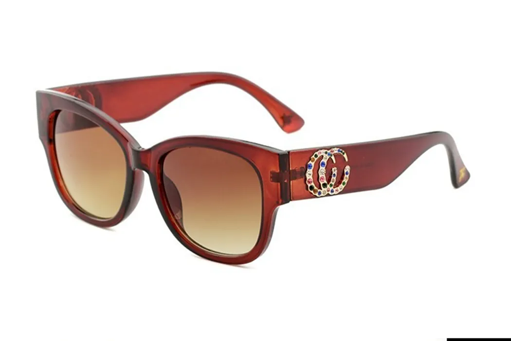 メンズデザイナーサングラスレディースサングラスラグジュアリーブランド新しい0218ビッグフレームメガネ女性反ウラビオレットサングラスネットワーク赤いサングラス
