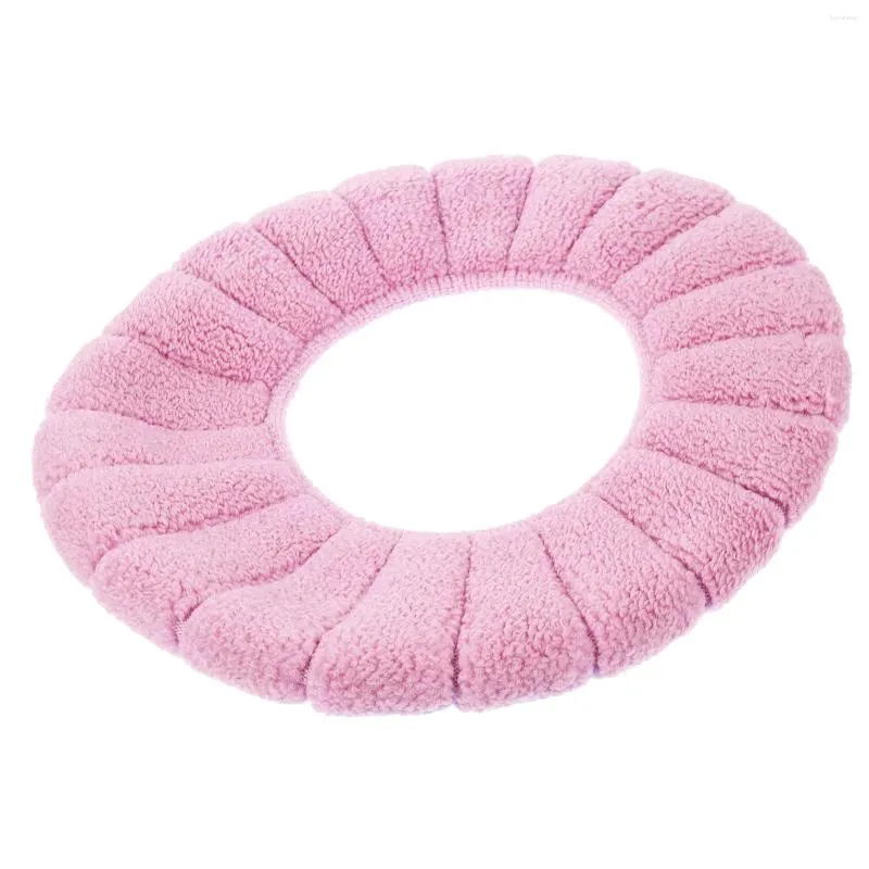 Bath Mats Supple Toilet Cover Pad Lid Cushion Seat Thicken Mat Reusable Breathable Washable