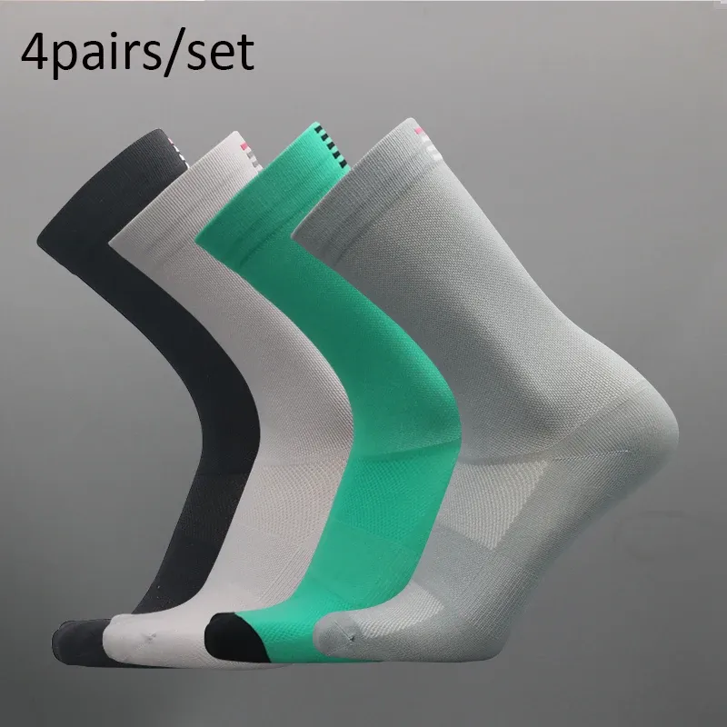 Socks Professional Competition Cycling Socks Men Women Sport Riding Socks Mesh Basketball Badminton Racing Socks Calcetines Ciclis