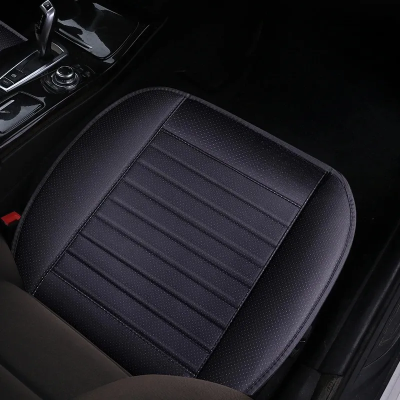 2024 Universele Autostoel Cover Ademend PU Lederen Pad Mat Voor Auto Stoelkussen Auto Voorstoel Cover Vier Seizoenen Anti Slip Mat