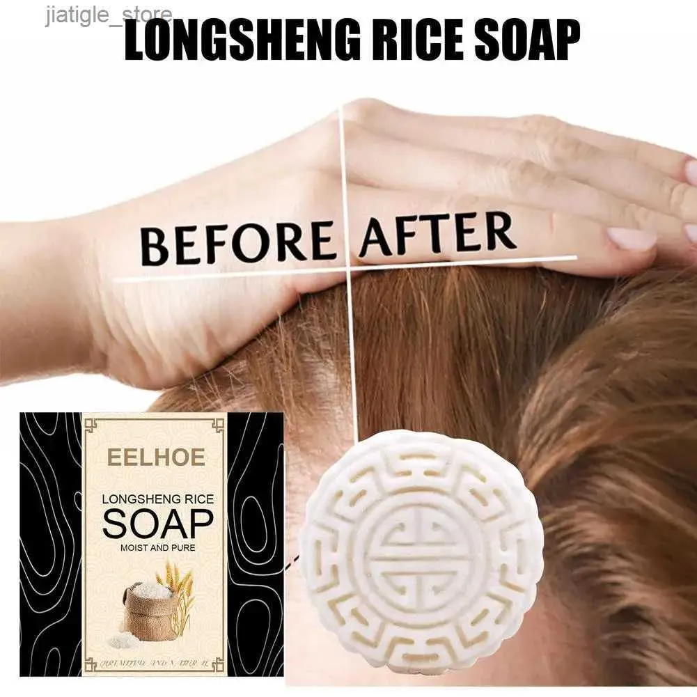 Shampooing à base de savon à la main shampooing floral nourrissant les soins de cheveux anti-coiffure glissade