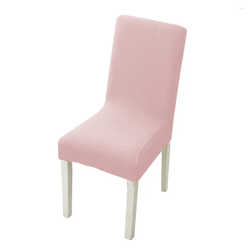 Housses de chaise housse de salle à manger élastique Durable lavable en machine Polyester chaises régulières pratiques 45-55 cm