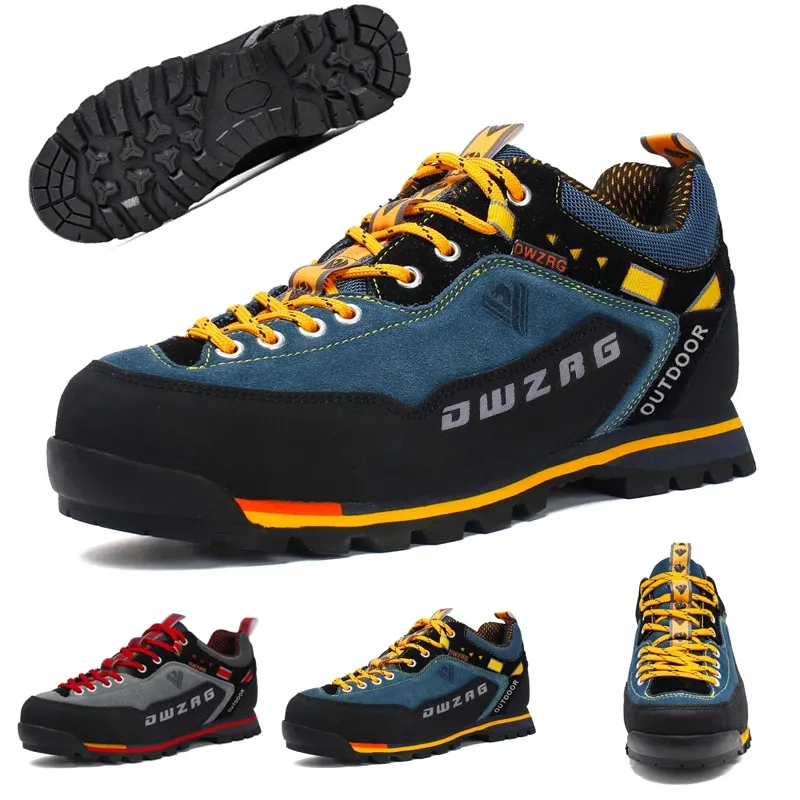 Boots Outdoor Waterproof Hiking Shoes Men Sneakers Women Walking Climbing Mountain Sport Boots Hunting Woodland Hunting Tactical Shoes