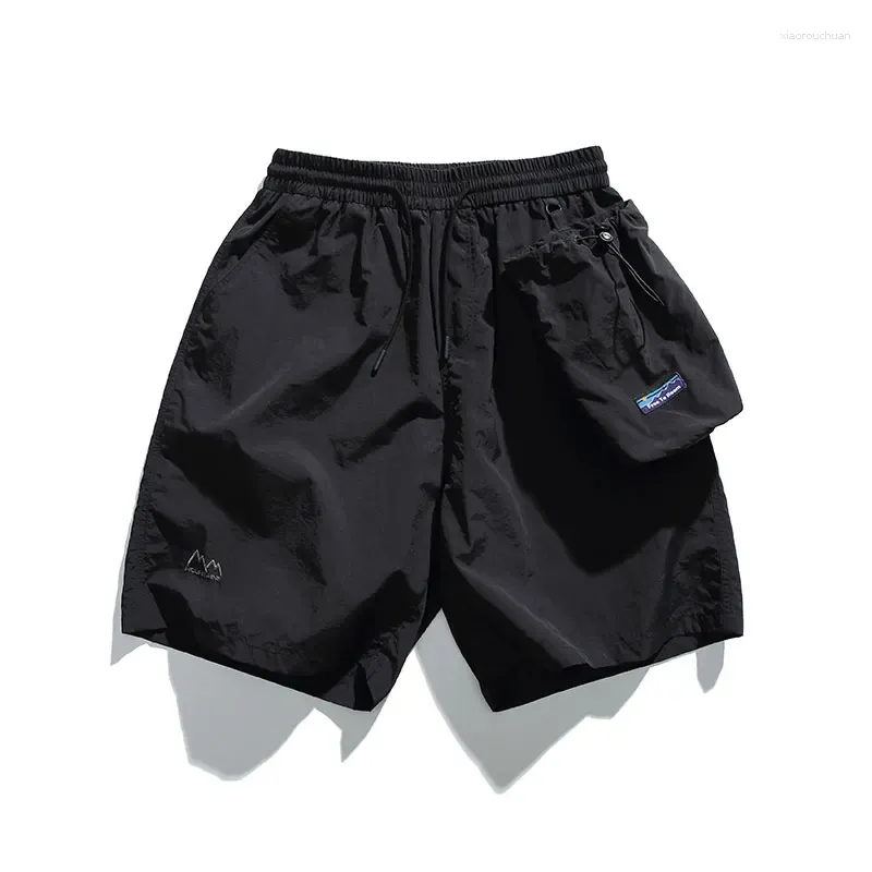 Herenshorts Heren Zomer Afneembare zak Buiten Los Casual Sneldrogend Cargo Cityboy Streetwear Sport Korte broek Man Dames