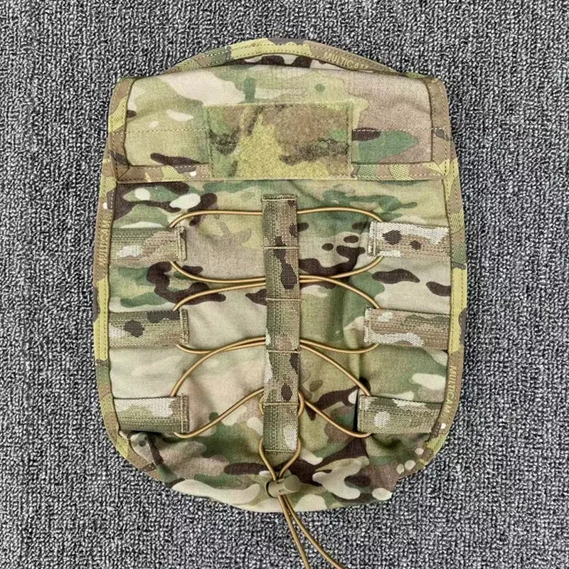 배낭 전술 전술 Molle Backpack Multicam 군용 폭행 조끼 판금 운반 물 수화 파우치 야외 사냥 에어 소프트 워터 백