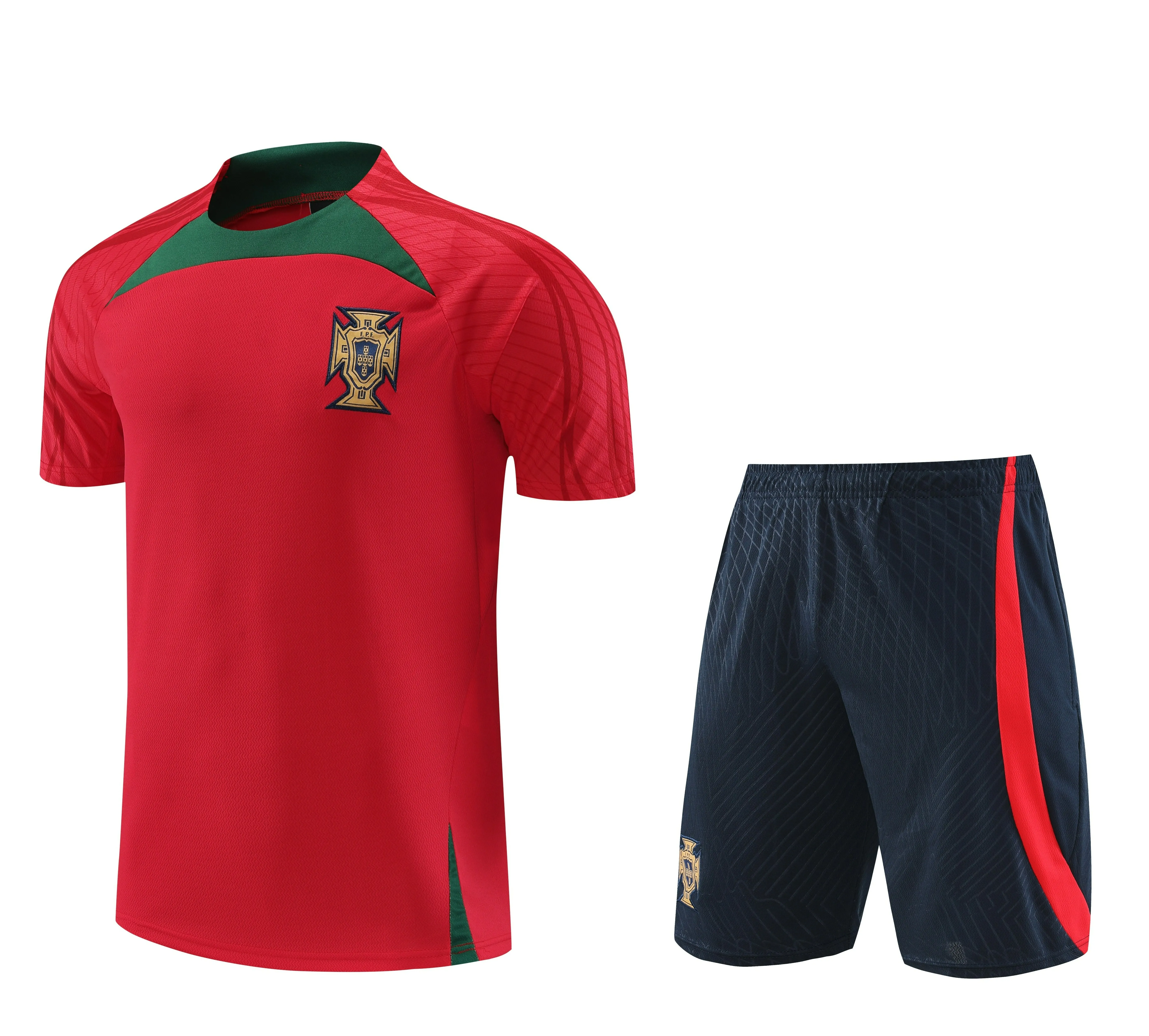 23/24 Espanha Futebol Jerseys Fatos de treino MORATA FERRAN ASENSIO 2024 Seleção Espanhola de Futebol Conjuntos de Treinamento de Manga Curta