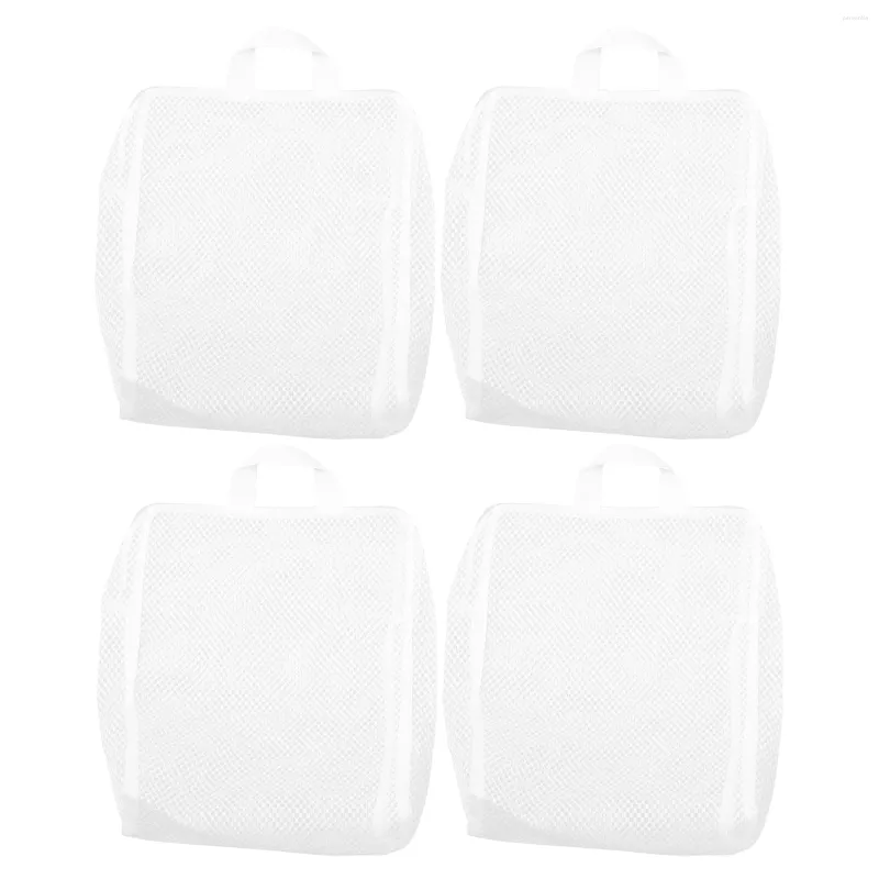 Laundry Bags 4 Pcs Bag Garment For Socks Washing Can Be Accommodated Lingerie Mesh Polyester