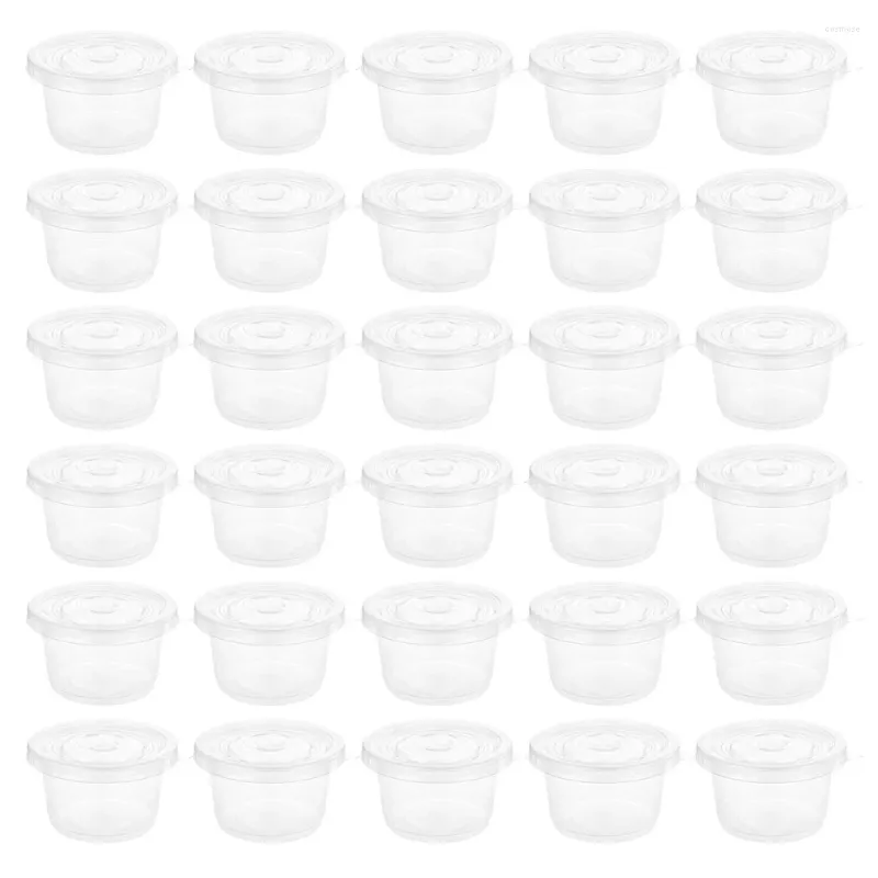 Disposable Cups Straws 50pcs Food Bowls Takeout Porridge Packing With Lid