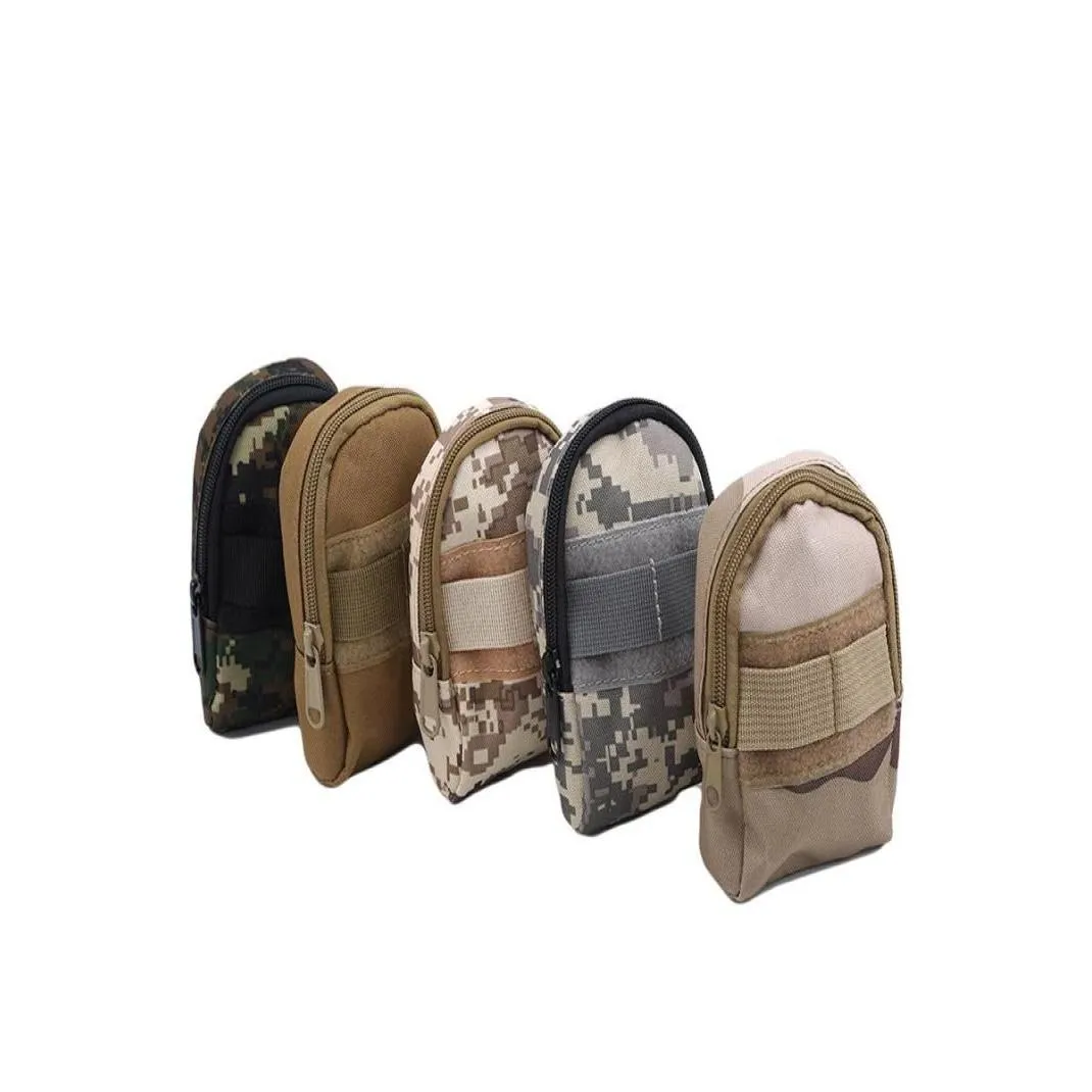 Sacos ao ar livre Molle Subpacote Camuflagem Tactical Pocket Commuter Pacote Acessórios Militares Ferramenta Saco Bolsa9513181 Drop Delive Dhkat