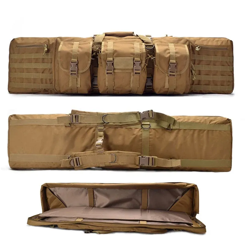 Сумки, тактическая сумка Molle, 98 см, 118 см, 142 см, сумка для пистолета, чехол для винтовки, военный рюкзак, защитный чехол для охотничьего оружия, переносная сумка для стрельбы из винтовки