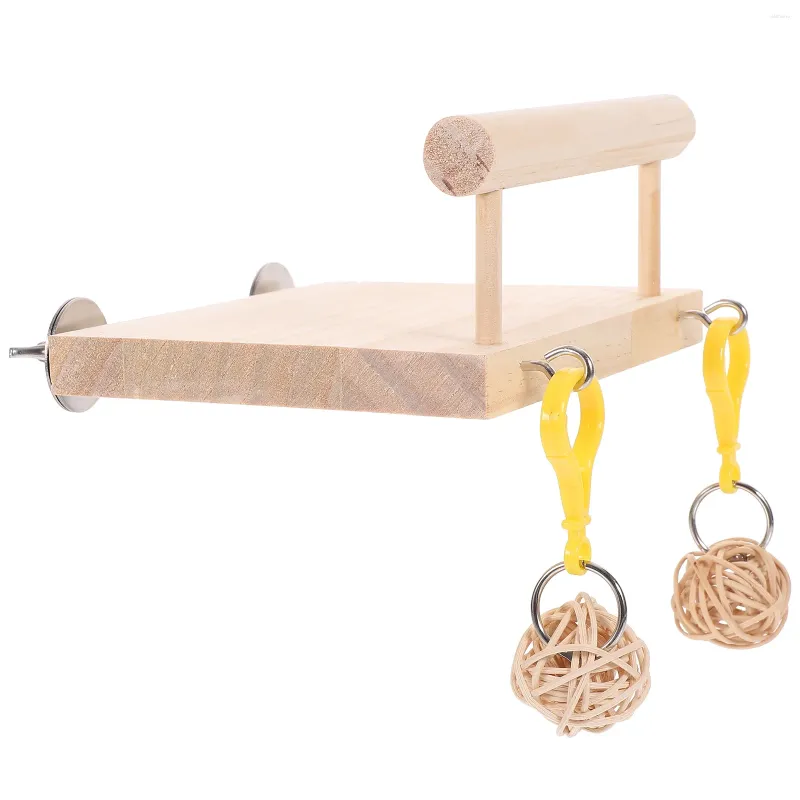 Other Bird Supplies Chewing Foraging Toys Colorful Paper Cage Pendant Parrot Cockatiel Playground Small