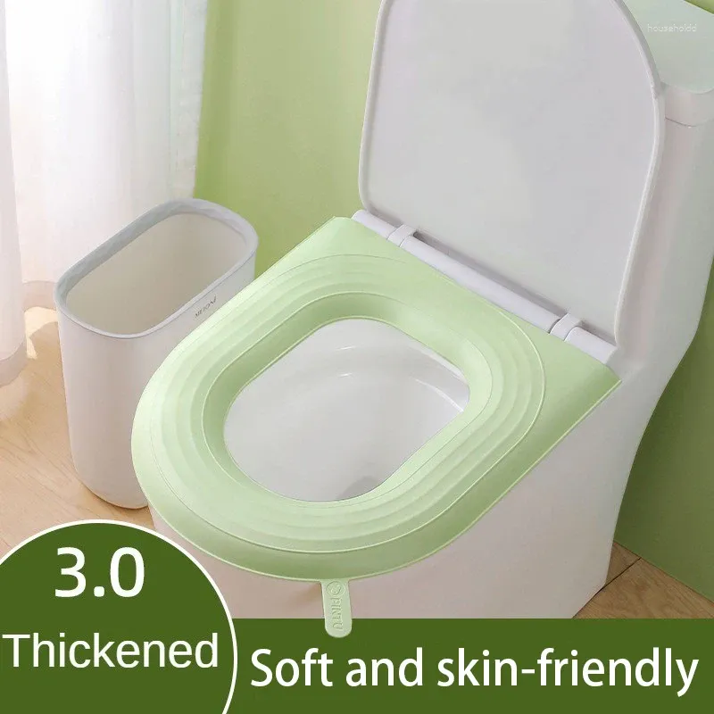 Toilet Seat Covers Cover Dirty Resistant Durable Multi-model Adaptation Soft And Comfortable All Seasons Accessories Mat