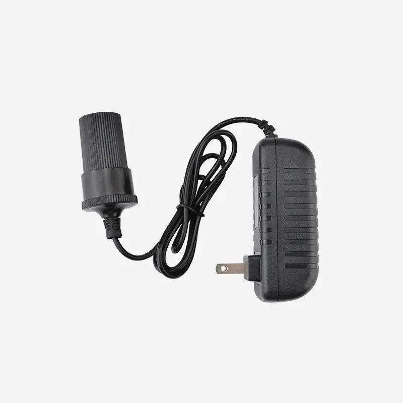 Convertisseur de puissance domestique 110v-220V AC à 12V DC, adaptateur allume-cigare de voiture, convertisseur de prise, accessoires de voiture