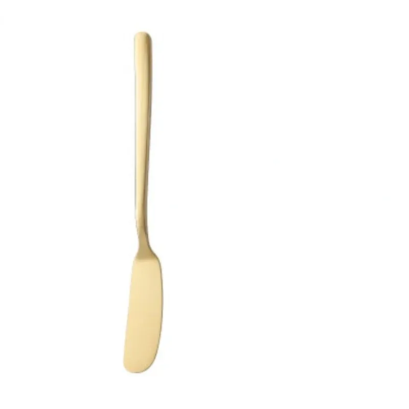 Coltello burro in acciaio inossidabile Formaggio Dessert Spalmatori formaggio Coltelli crema Utensili Posate Strumenti dessert Strumento colazione occidentale