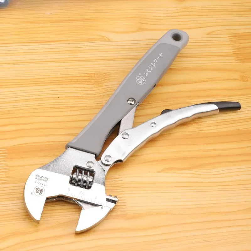 2024 Industrial Adjustable Wrench Multifunctional Heavy-duty Open End Spanner 8 " 10 Inch Maintenance Disassembly Hand Tools Sure, here are