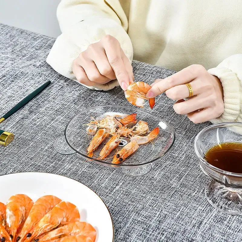 Küche Geschirr Kawaii Teller für Lebensmittel Niedliche Bären Haushalt Kunststoff Obst Snack Teller Sauce Teller Teller Weihnachtsgeschenke