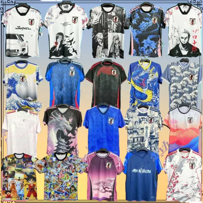2023 2024 Japan Mens Soccer Jerseys Edycja Specjalna Osako Yoshida Nagatomo Shibasaki Haraguchi Minamino Kubo Wersja Concept Concept Shirts