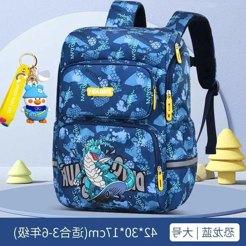 Dzieci Waterproof Waterproof Cartoon for Backpacks Boys School Torby Książka ortopedyczna torba Escolar Girls Mochilas Kids vkdti