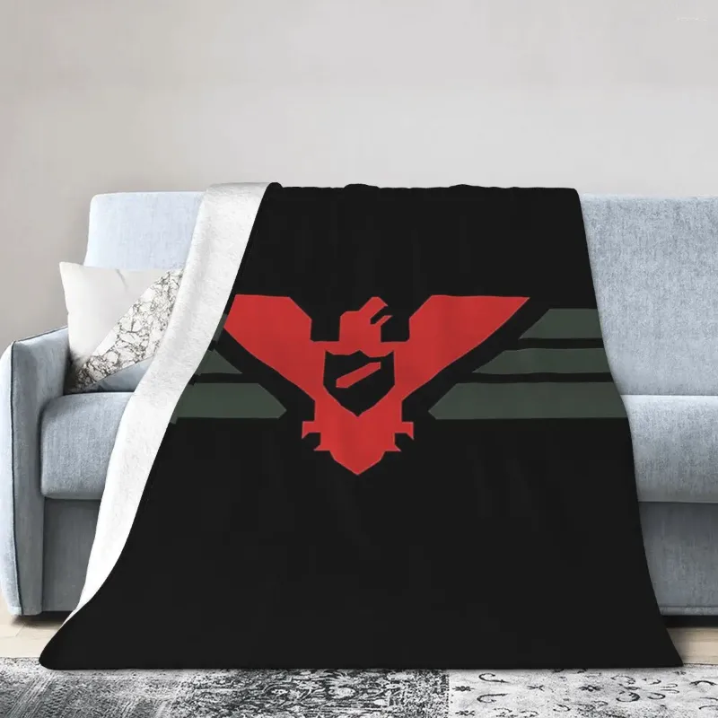 Dekens Arstotzka Vlag Zacht Warm Flanel Gooi Deken Beddengoed Voor Bed Woonkamer Picknick Reizen Thuis Bank