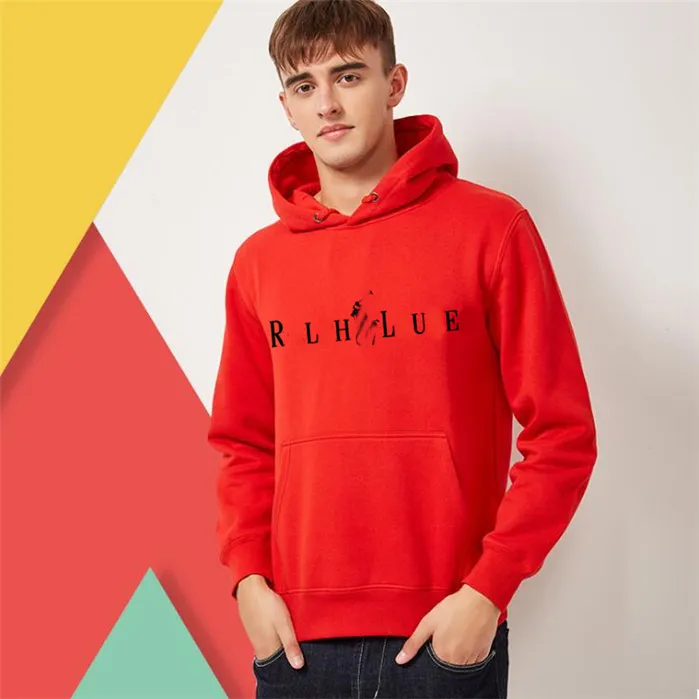 Herrendesigner mit Kapuzen -Sweatshirts, Herrenmarke Kapuzen -Sweatshirts, Pullover, Logo bedruckte Kapuze mit langem Ärmeln lose Baumwolldesigner, luxuriöser Kapuzen -Top -Großhandel