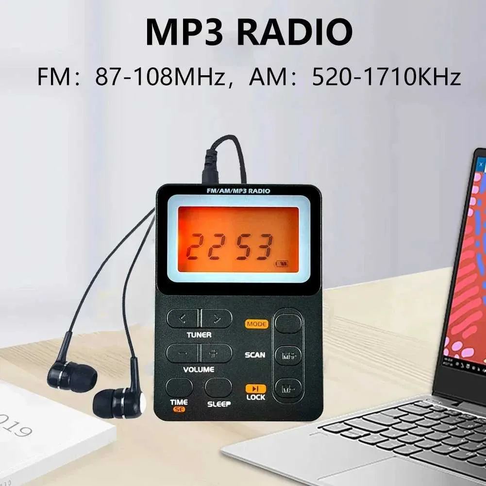 RACE Charging Excellence Reception Fm Radio Mini Pocket With AM/FM/MP3 ...