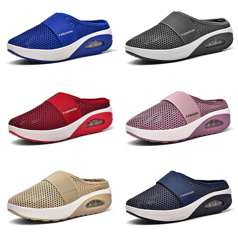 Chaussures de course pour hommes et femmes, baskets confortables, noires, blanches, beiges, grises, entraîneur de sport