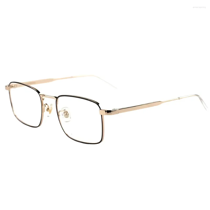 Sunglasses Frames 2024 M0231O High-quality Commercial Metal Square Full Frame Fashionable Computer Prescription Women Glasses For Men