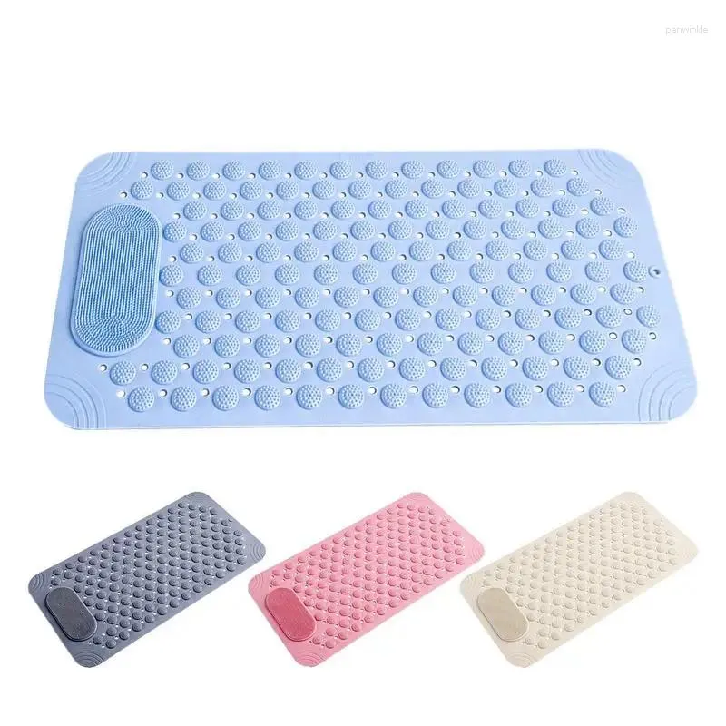 Bath Mats Bathtub Mat Non Slip Long Tub Floor Waterproof Bathroom Thickened Shower And Spa Accessories