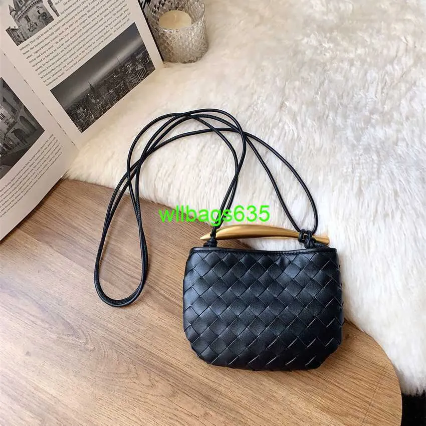 BottegVeneta Tote Bags Sardine Designer Bags Sardine Woven Bag Leather Sardine Bag Summer Woven Bag 2024 New Black Bag Summer Handbag have logo HB681N