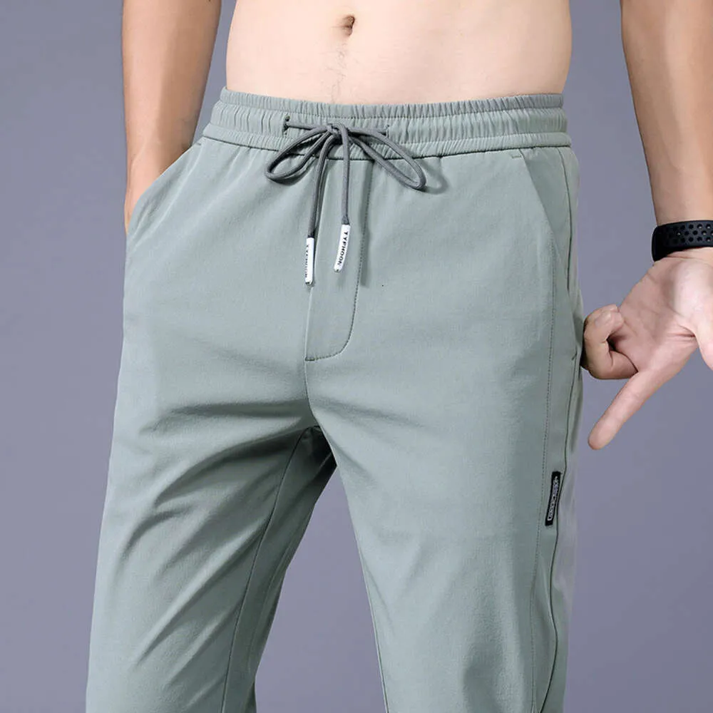 2024 Primavera e Autunno Pantaloni Sportivi da Uomo Tubo Dritto Allentato Elastico Non Stiratura Pantaloni Casual Pantaloni da Lavoro da Uomo Alla Moda