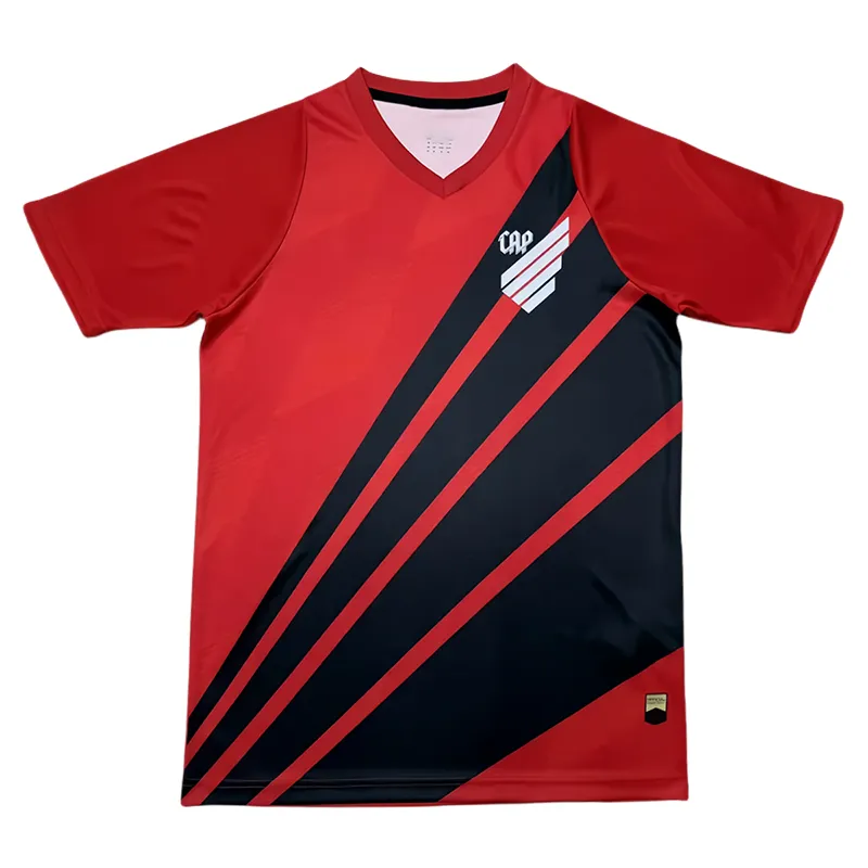 24 25 Athletico Paranaense FuBballtrikots 2024 2025 Vitor Roque D.TERANS Pablo Home Away Third Fotball Shirt T.HELENO Kurzarm Uniformen Manner Frauen
