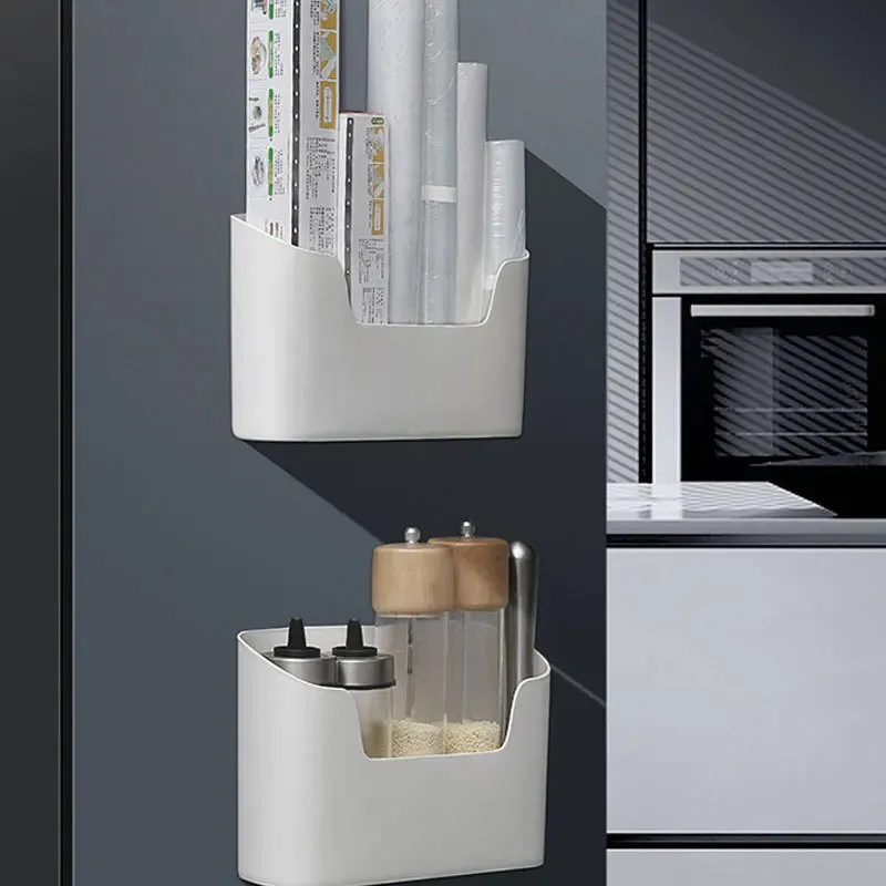Väggmonterad förvaringslåda diverse fjärrkontroll arrangör kök skåp dörr lagring låd badrum lagring rack telefonhållare