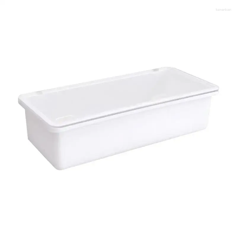 Organisateur de couverts de rangement de cuisine avec couvercle, tiroir de rangement de couverts, accessoire de cuillère à baguettes Portable multifonctionnel